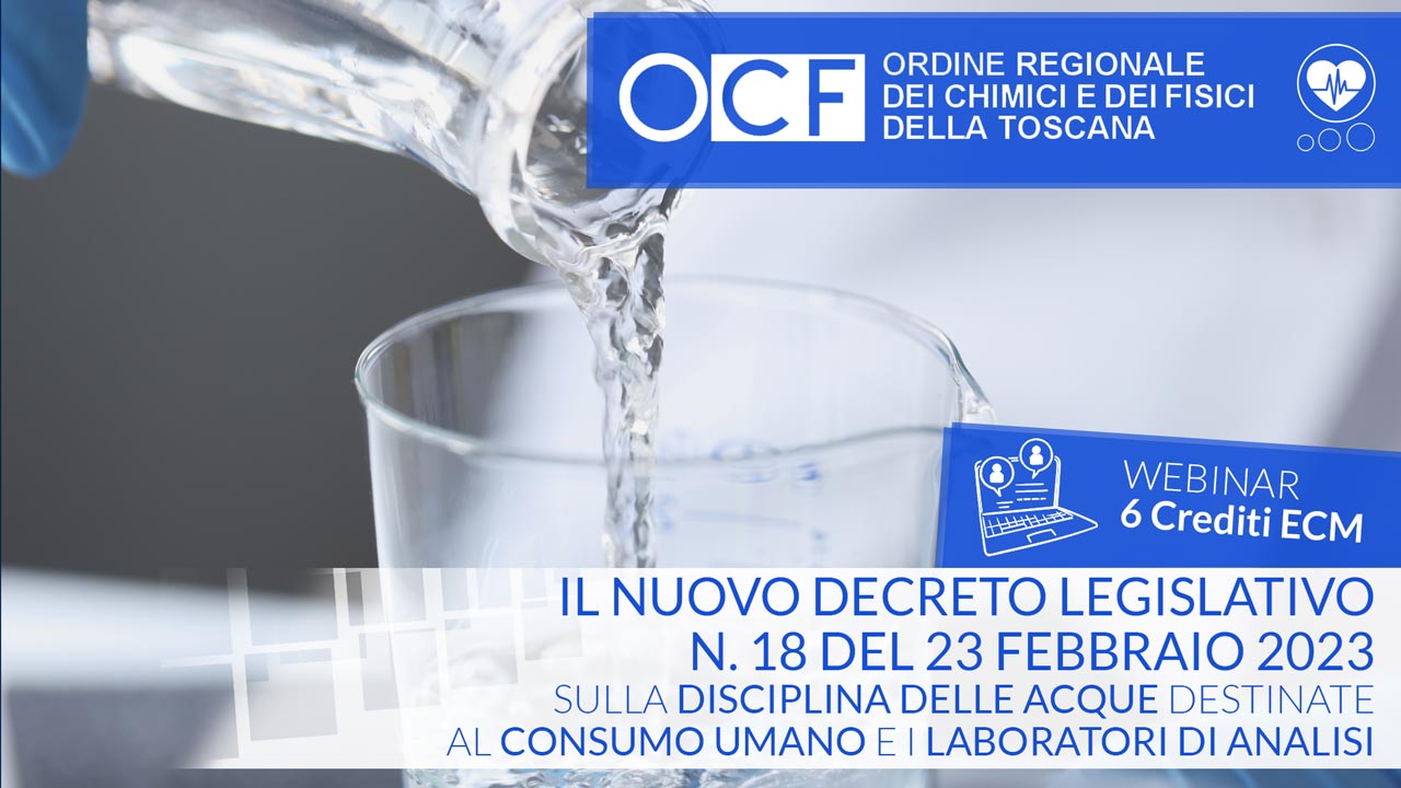 Il nuovo Decreto Legislativo n. 18 del 23 febbraio 2023 sulla disciplina delle acque destinate al consumo umano e i laboratori di analisi