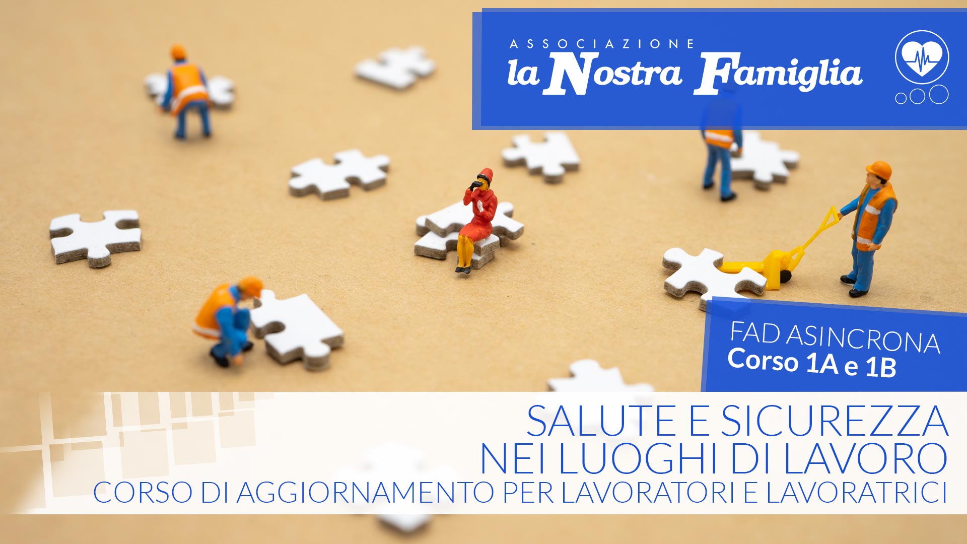 Salute e sicurezza nei luoghi di lavoro. Corso di aggiornamento per lavoratori/lavoratrici