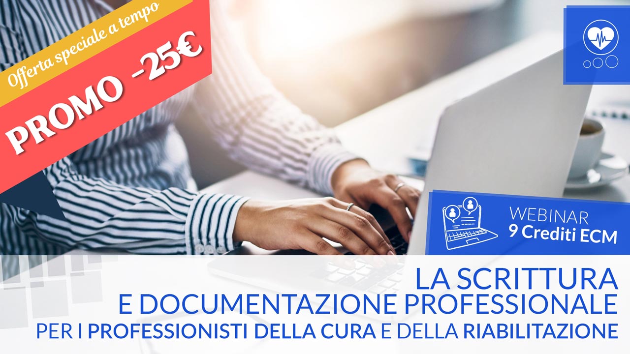 La scrittura e documentazione professionale per i professionisti della cura e della riabilitazione