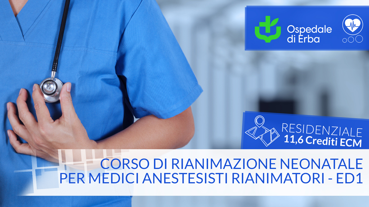 Corso rianimazione per medici Anestesisti Rianimatori - ed.1