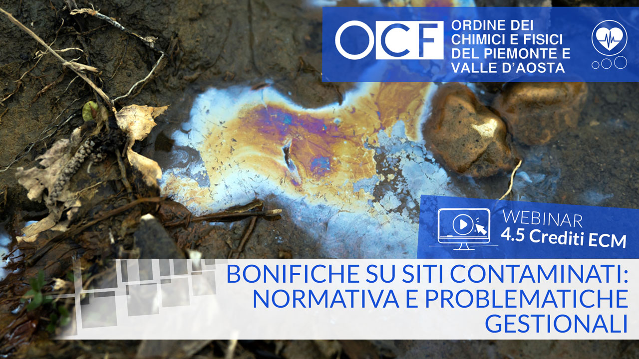 Bonifiche su siti contaminati: normativa e problematiche gestionali