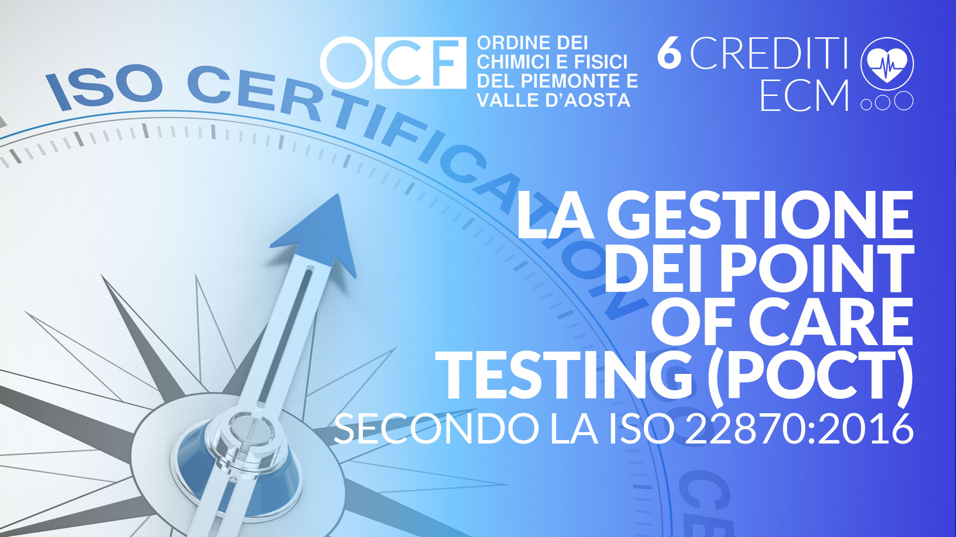 La Gestione Dei Point Of Care Testing (Poct) Secondo La Iso 22870:2016